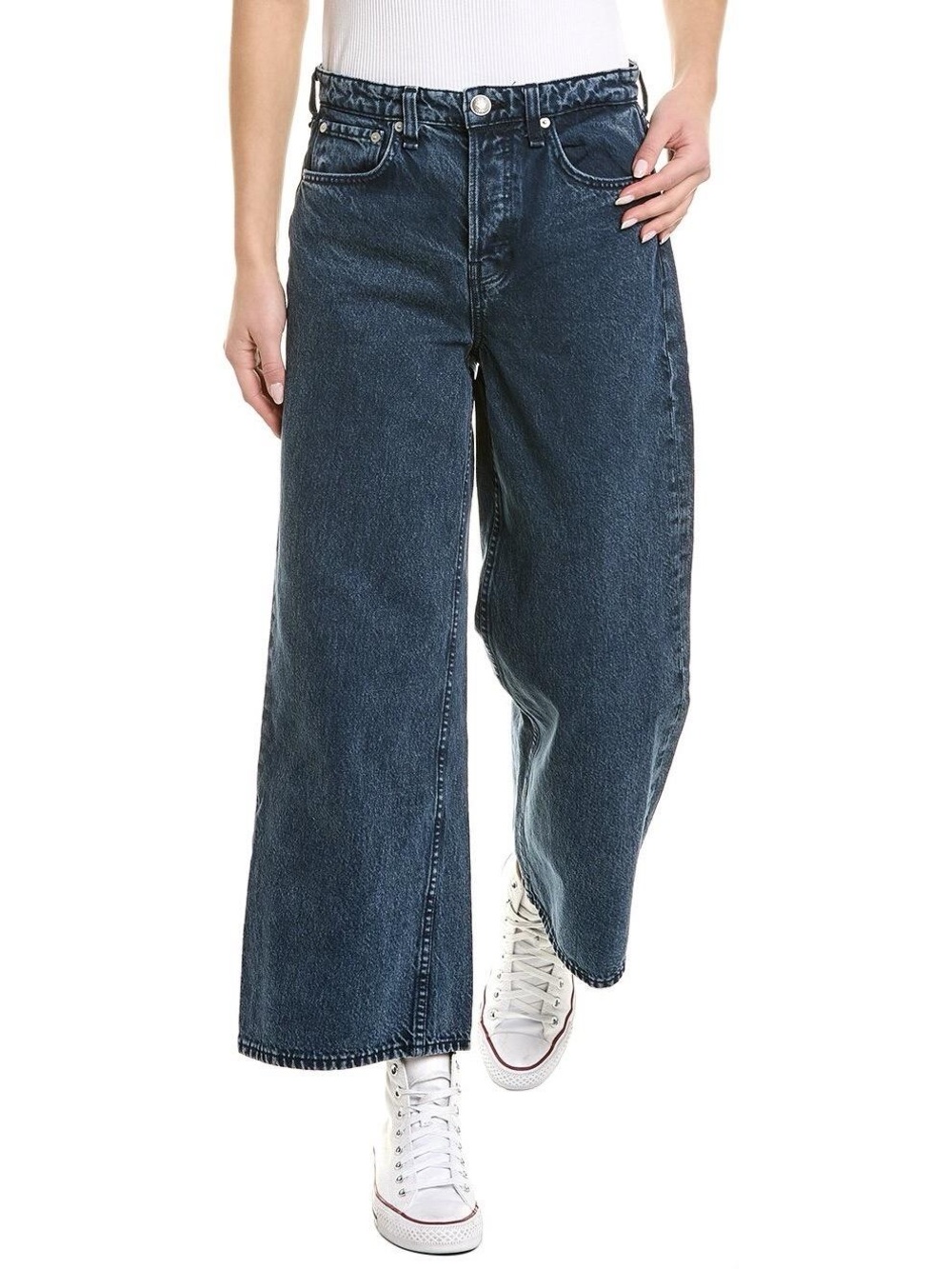 NWT Rag & Bone Maya High Rise Wide Leg Jeans